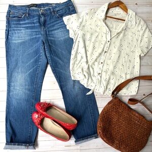 J Crew boyfriend Jeans